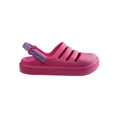 Afbeelding van Havaianas Hav. Kids Clog Tongues, uniseks, kinderen, Pink Flux Prisma Paars