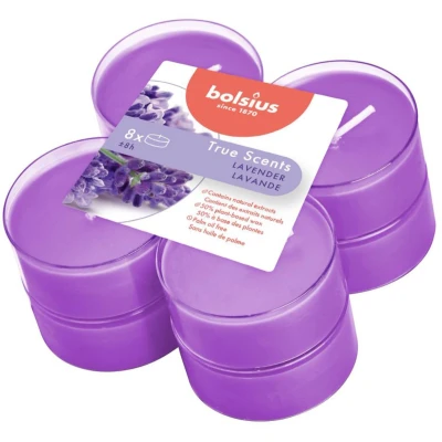 Afbeelding van Maxilicht geur 8 stuks True Scents Lavendel Bolsius