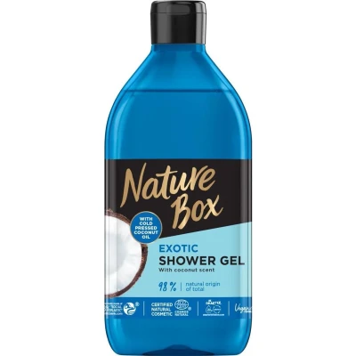 Afbeelding van Nature Box Douchegel Coconut 385 ml