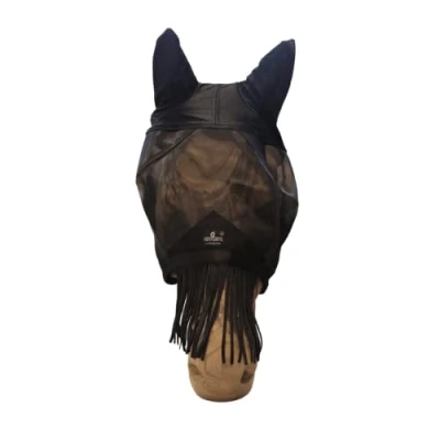 Afbeelding van Kentucky Horsewear Vliegenmasker Classic Zwart