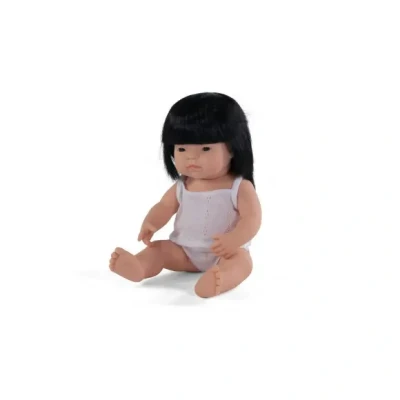 Afbeelding van Miniland babypop aziatisch meisje 38 cm