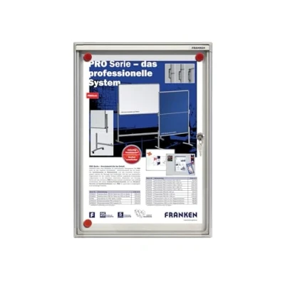 Afbeelding van franken vitrinekast x tra line 1xdin a4 voor gebruik binnen
