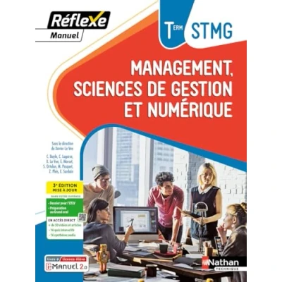 Afbeelding van MANAGEMENT SCIENCES DE GESTION ET NUMERIQUE TLE STMG MANUEL