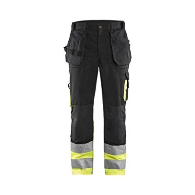 Afbeelding van Blaklader Werkbroek High Vis 1529 1860 Zwart/High Geel D92