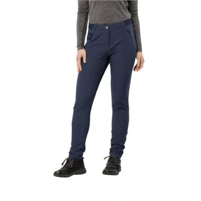 Afbeelding van Jack Wolfskin Geigelstein SLIM Pants Outdoorbroeken, Dames, Maat: 34, Night blue