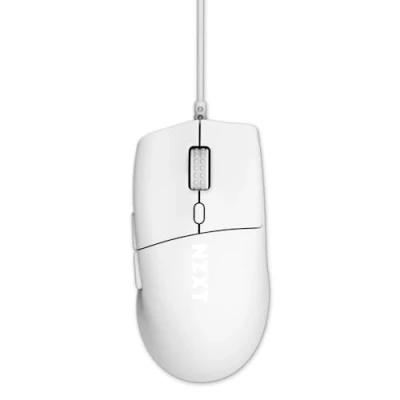 Afbeelding van NZXT Lift 2 Ergo White Muis Gaming 5 Knoppen USB A 26000 dpi Wit