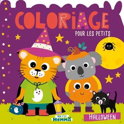 Image de Mon P&#039;tit Hemma Coloriage pour les petits Halloween