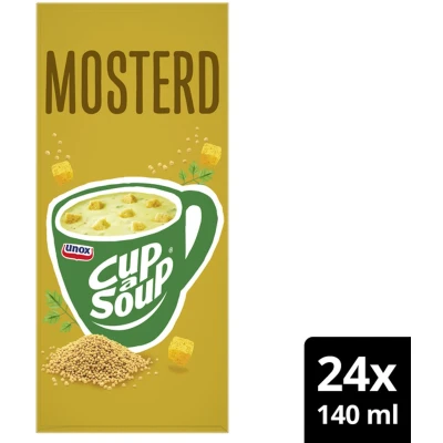 Afbeelding van Cup A Soup Mosterd 24x140ml
