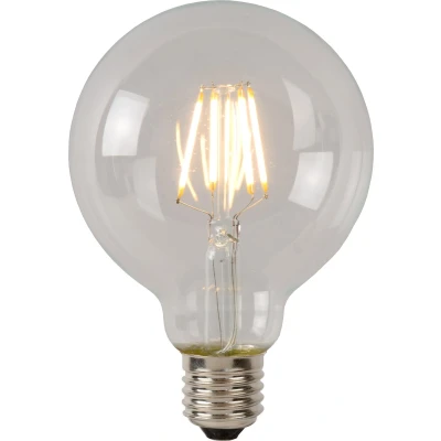 Afbeelding van Lucide G80 Class B Filament lamp Ø 8 cm LED Dimb. E27 1x7W 2700K Transparant