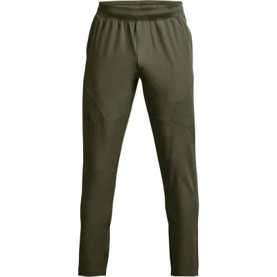 Afbeelding van Under Armour Unstoppable Tapered Trainingsbroek Marine od green, Heren, Maat: Large, green