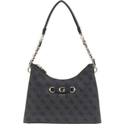 Afbeelding van Guess IZZY Handtas, Dames, Maat: One Size, Coal logo
