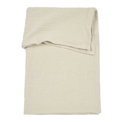 Afbeelding van Meyco Laken Ledikant Pre Washed Hydrofiel Soft Sand