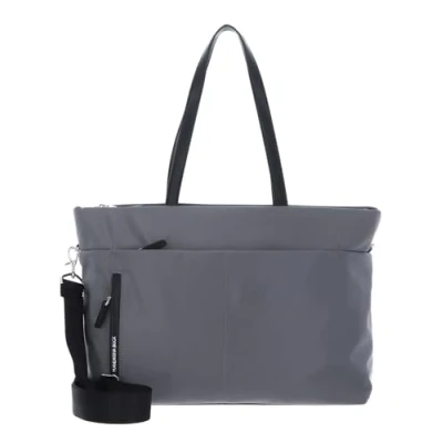 Afbeelding van MANDARINA DUCK Schoudertas met laptopvak Hunter Shopper Smoked Pearl Grijs