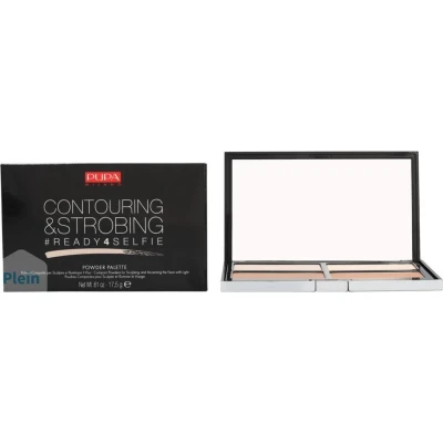 Afbeelding van Pupa Contouring &amp; Strobing Powder Palette 001 Light Skin