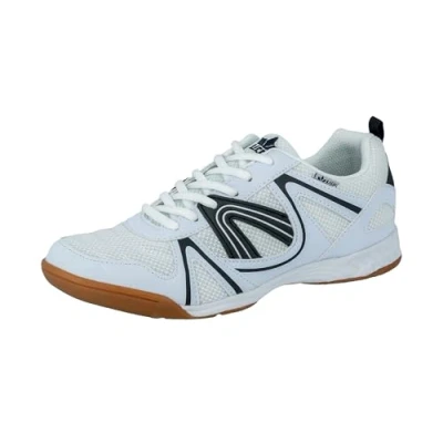 Afbeelding van Lico Fit Indoor Heren Zaalsportschoen, Wit/marineblauw, 39 EU