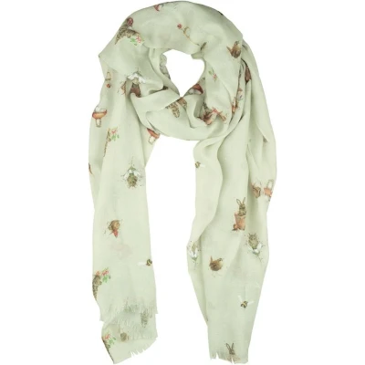 Afbeelding van Wrendale Sjaal &#039;Garden Friends&#039; woodland animal Scarf