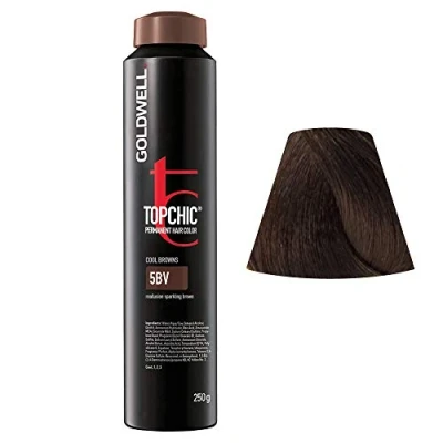 Afbeelding van Goldwell Topchic Hair Color bus 250 ml 5BV Reallusion Sparkling Bruin