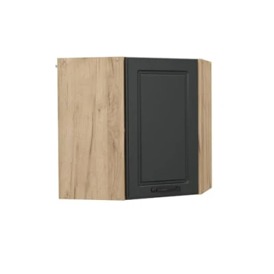 Afbeelding van Vicco Hoek hangkast R Line, Antraciet landhuis/Krachtige eik goud, 57 cm