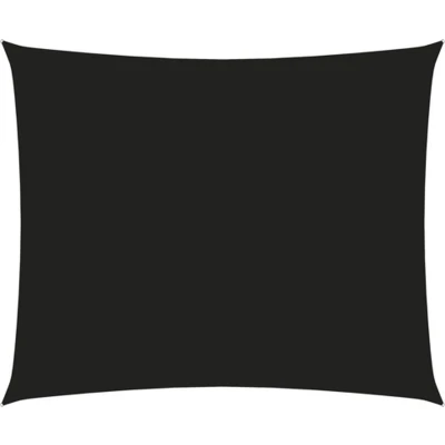Afbeelding van Zonnescherm rechthoekig 2x3 m oxford stof zwart
