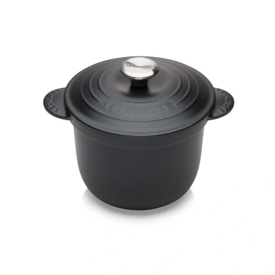 Afbeelding van Le Creuset Gietijzeren Cocotte Every In Mat Zwart 18 Cm 2l