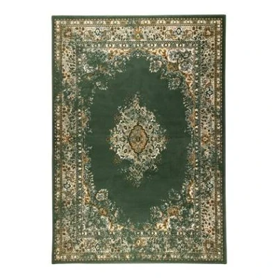 Afbeelding van Vintage Vloerkleed Keshan groen Polypropyleen 240 x 330cm (XL)