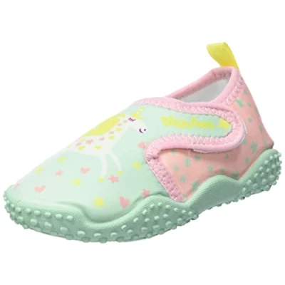 Afbeelding van Playshoes Chaussures aquatiques unisexes pour enfant, Motif licorne, 30/31 EU