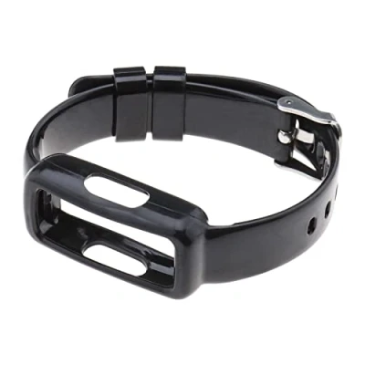 Afbeelding van EMSea TPU vervangende horlogeband compatibel met Fitbit Luxe/Inspire/Inspire HR/Inspire 2/Ace 3, zwart