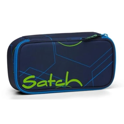 Afbeelding van Satch Pencil Box Etui blue tech