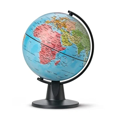 Afbeelding van Idena 22068 Globe met politieke kaart, ca. 11 cm diameter, ideaal voor school