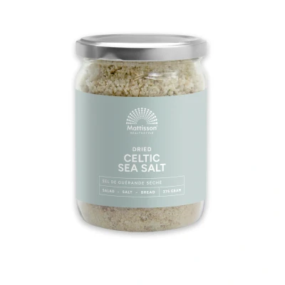 Afbeelding van Mattisson Keltisch Zeezout Gedroogd 375 gram