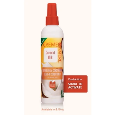 Afbeelding van Creme of Nature Coconut Milk Detangling &amp; Conditioning Leave In Conditioner 250 ml