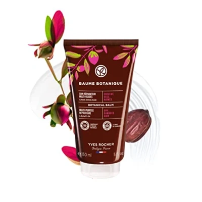 Afbeelding van Yves Rocher Herstellende botanische haarbalsem Droog en beschadigd haar Regenereert herstelt het Biologische jojoba olie 150 ml