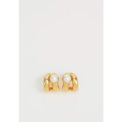 Afbeelding van kate spade new york KEEP Sparkling Huggie Oorbellen goldcoloured, Dames, Maat: One Size, Gold coloured