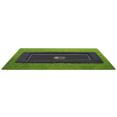 Afbeelding van Etan PremiumFlat trampoline rechthoekig 310 x 232 cm ft zwart inground inbouw