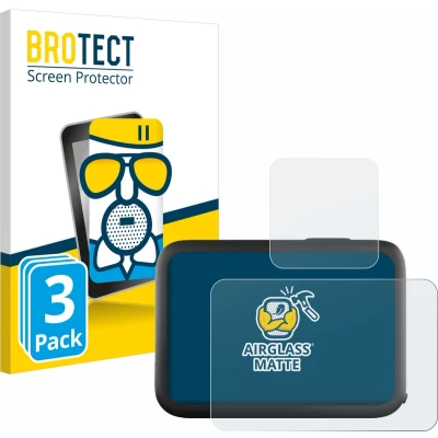 Afbeelding van BROTECT Screenprotector voor GoPro Hero 11 Black Folie Beschermfolie Beschermglas matte (3 Stuks)