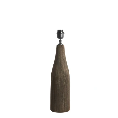 Afbeelding van Light &amp; Living Lampvoet TRAPINO Ø13x42cm Bruin