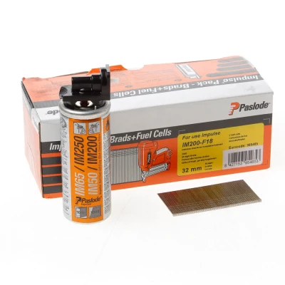 Afbeelding van Paslode afwerknagel RVS F18 x 32mm inclusief gas IM50 doos met 2000 nagels