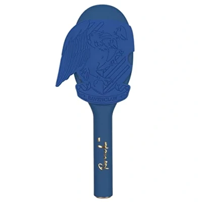 Afbeelding van Harry Potter Ravenklauw haarborstel, ontwarrende borstel, rond, blauw, adelaar