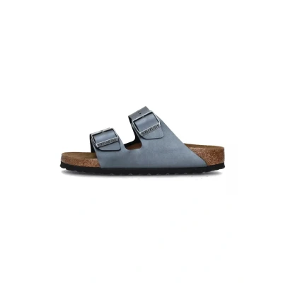 Afbeelding van Birkenstock Arizona Greased Leather damessandalen met open teen, Zwart Metallic N, 40 EU