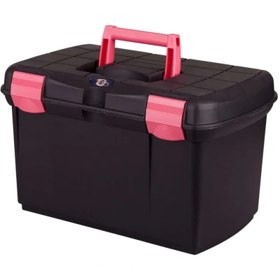 Afbeelding van Agradi Poetsbox Carlo Original Deksel Inzet Zwart/Fuchsia