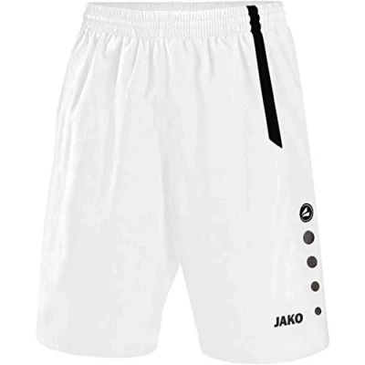 Afbeelding van JAKO Short Turin Zonder binnenslip Wit/zwart