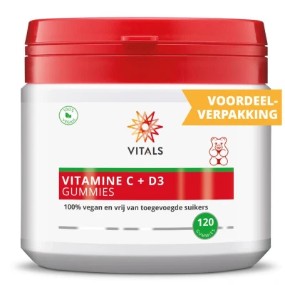 Afbeelding van Vitals Vitamine C + D3 Gummies
