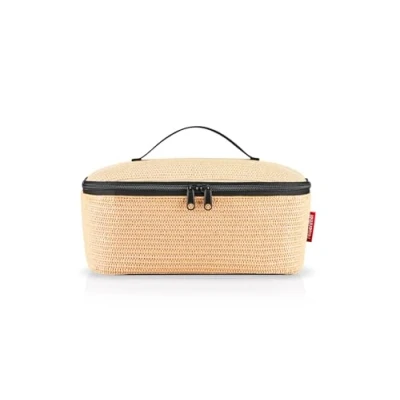 Afbeelding van Reisenthel Coolerbag M Pocket Koeltas 4,5L Raffia Zwart