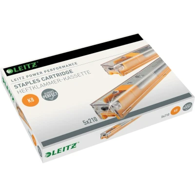 Afbeelding van Leitz Power Performance K8 Cartridge, 8mm Pootlengte, 210 Nietjes Per Cartridge