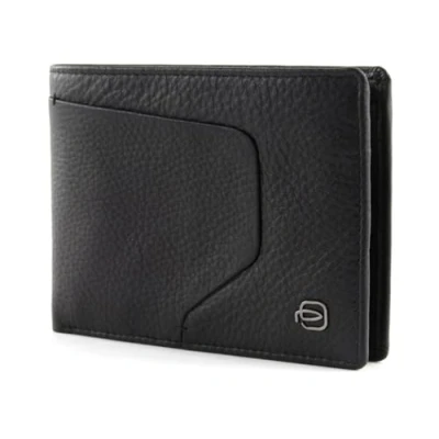 Afbeelding van Piquadro Akron GELDBÖRSE RFID Leder 13 CM Portemonnee, Heren, Maat: One Size, Black