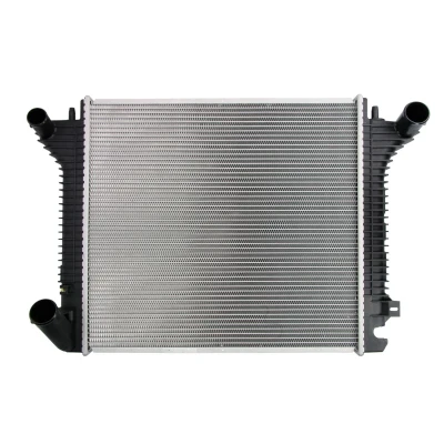 Afbeelding van NRF 53855 Radiateur Aluminium 570 517 42 Zonder frame Koelribben gesoldeerd MERCEDES BENZ: ATEGO