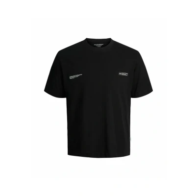 Afbeelding van Jack &amp; Jones Tshirt print, Heren, Maat: Large, Black