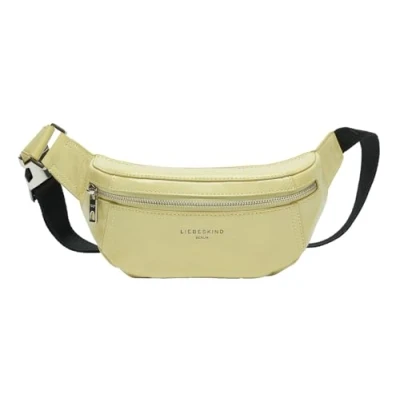 Afbeelding van LIEBESKIND BERLIN Gordeltas Schoudertas Chudy Paper Touch Crinkle Beltbag Light Mimosa Lichtgroen