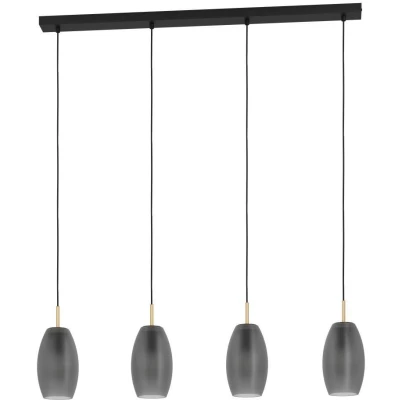 Afbeelding van EGLO HL/4 E27 SCHWARZ/MS GEB/GRAU &#039;BATISTA&#039;