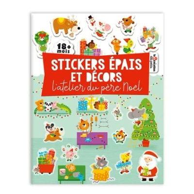 Image de Stickers épais et décors L&#039;atelier du père Noël